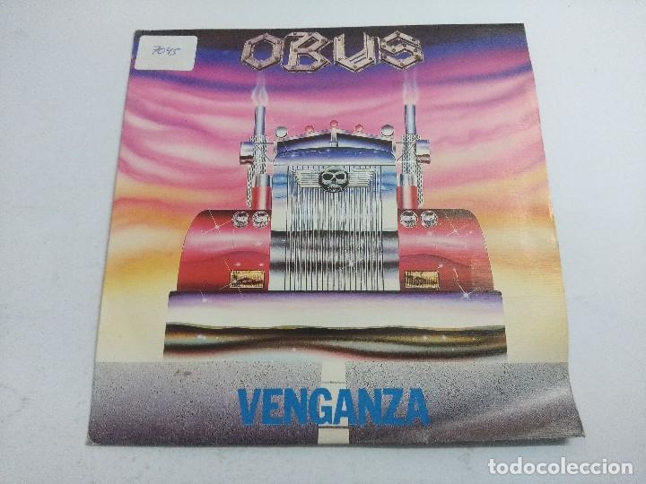 Discos de vinilo: OBUS/VENGANZA/SINGLE + HOJA PROMO. - Foto 1