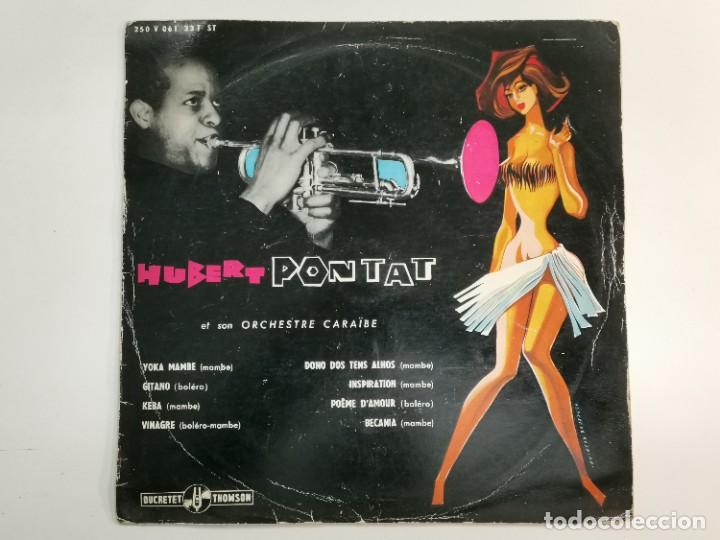 Disques de vinyle: HUBERT PONTAT ET SON ORCHESTRE CARAIBE ()FRANCE, 10'', ALBUM , PROMO)