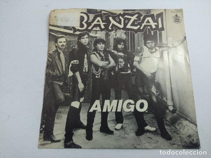 Discos de vinilo: BANZAI/AMIGO/SINGLE. - Foto 1