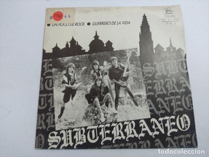 Discos de vinilo: SUBTERRANEO/UN POCO DE ROCK/SINGLE. - Foto 1