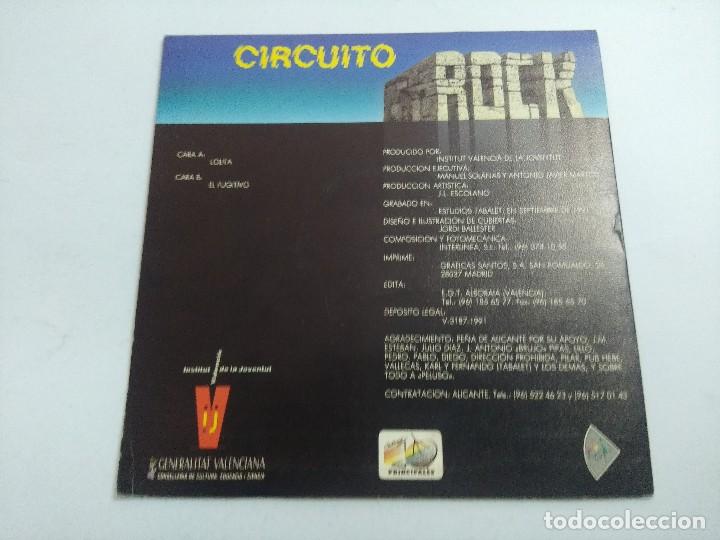Discos de vinilo: LEVIATAN/CIRCUITO ROCK/SINGLE. - Foto 3