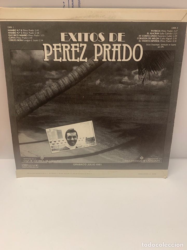 Discos de vinilo: VIN1028 &eacute;xitos de P&eacute;rez prado VINILO SEGUNDA MANO - Foto 2