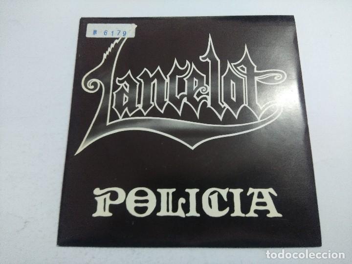 Discos de vinilo: LANCELOT/POLICIA/SINGLE PROMOCIONAL. - Foto 1