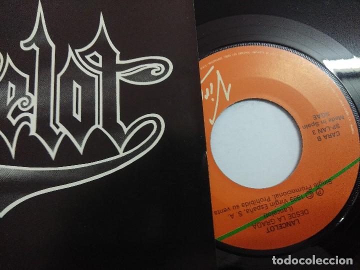 Discos de vinilo: LANCELOT/POLICIA/SINGLE PROMOCIONAL. - Foto 2