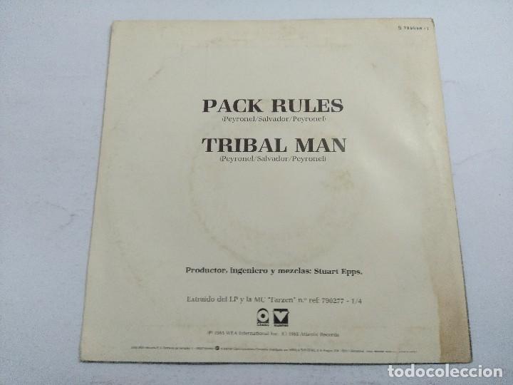 Discos de vinilo: TARZEN/PACK RULES/SINGLE PROMOCIONAL. - Foto 3