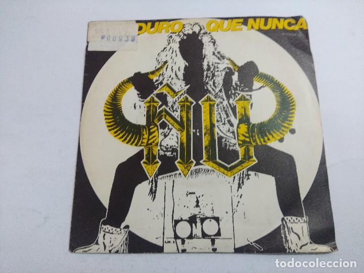 Discos de vinilo: &Ntilde;U/MAS DURO QUE NUNCA/SINGLE PROMOCIONAL. - Foto 1