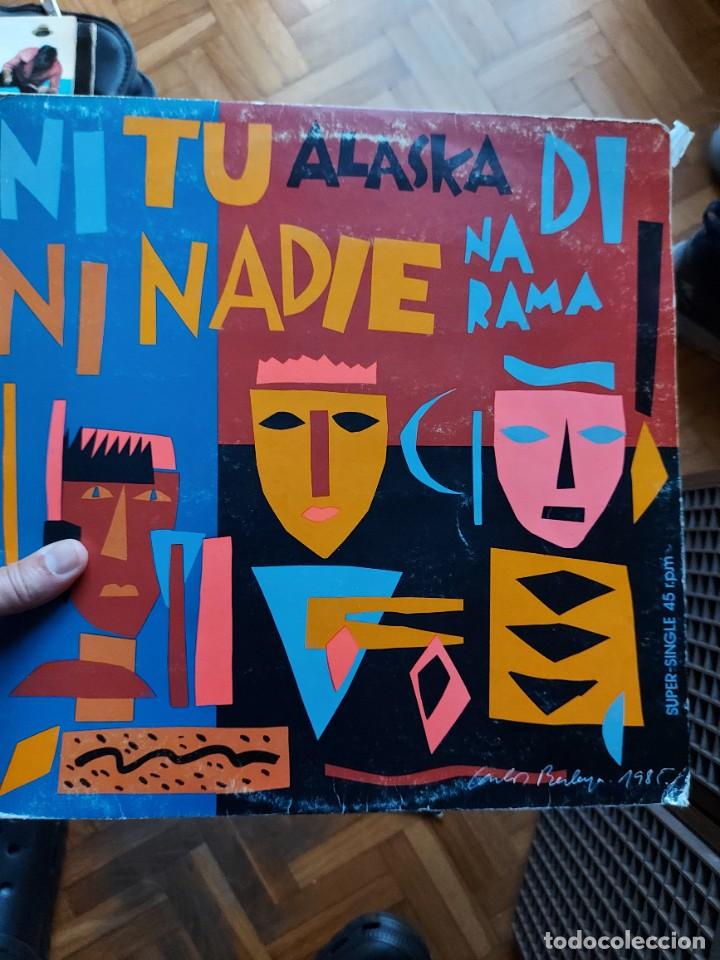 ALASKA Y DINARAMA ‎– NI TU NI NADIE (1985) (Música - Discos de Vinilo - Maxi Singles - Grupos Españoles de los 70 y 80)