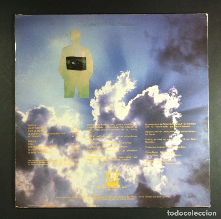 Discos de vinilo: PATRICK BERNARD - Exil - LP FRANCES 1981 - GOPAL - Foto 2