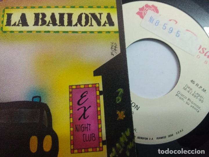 Discos de vinilo: ESTURION/LA BAILONA/SINGLE PROMOCIONAL. - Foto 2