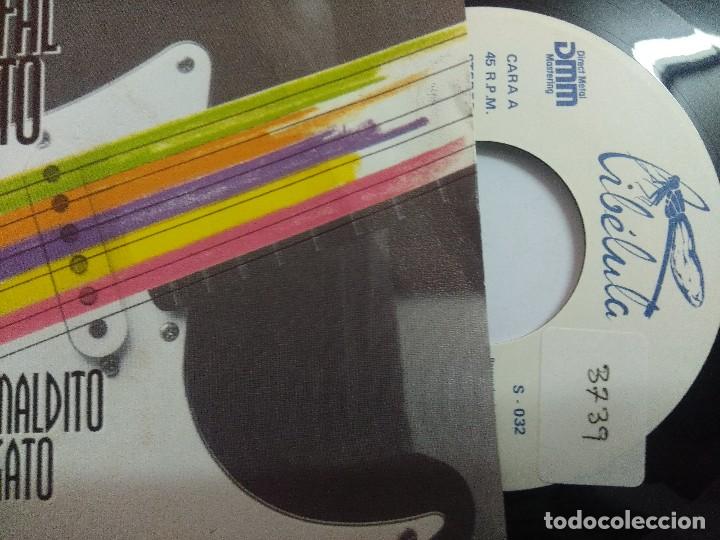 Discos de vinilo: ASFALTO/MALDITO GATO/SINGLE. - Foto 2