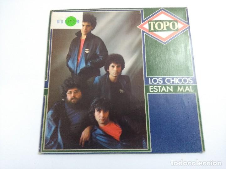 Discos de vinilo: TOP&Ograve;/LOS CHICOS ESTAN MAL/SINGLE. - Foto 1
