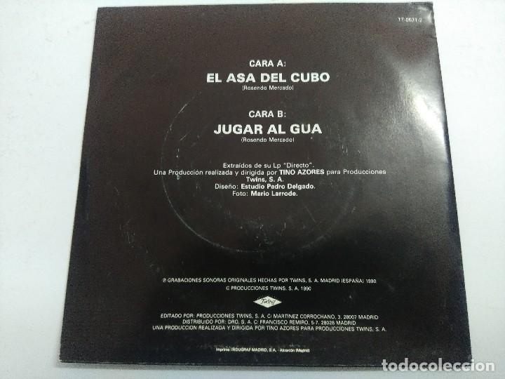 Discos de vinilo: ROSENDO/EL ASA DEL CUBO/SINGLE. - Foto 3