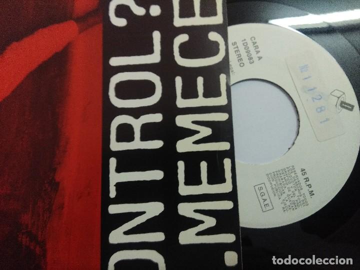 Discos de vinilo: ROSENDO/CONTROL-MEMECES/SINGLE PROMOCIONAL. - Foto 2