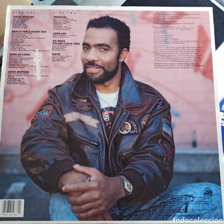 Discos de vinilo: Bobby Lyle - Ivory Dreams (Atlantic, US, 1989) - Foto 2