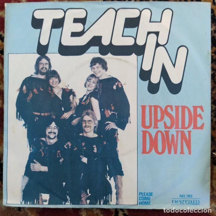 Discos de vinilo: Teach In - Upside Down (7&rdquo;, Single) (1976/EU) - Foto 1