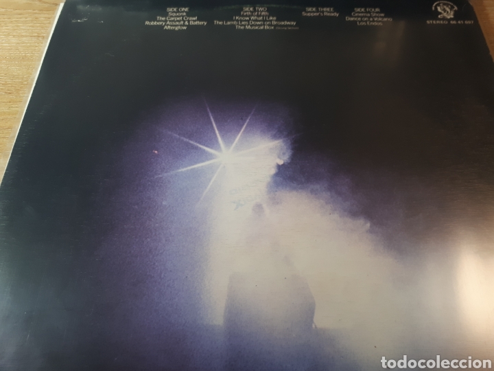 Discos de vinilo: GENESIS SECONDS OUT DOBLE LP - Foto 2
