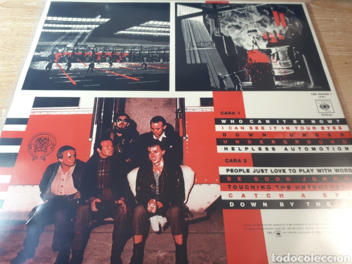 Discos de vinilo: MEN AT WORK BUSINESS AS USUAL - Foto 2