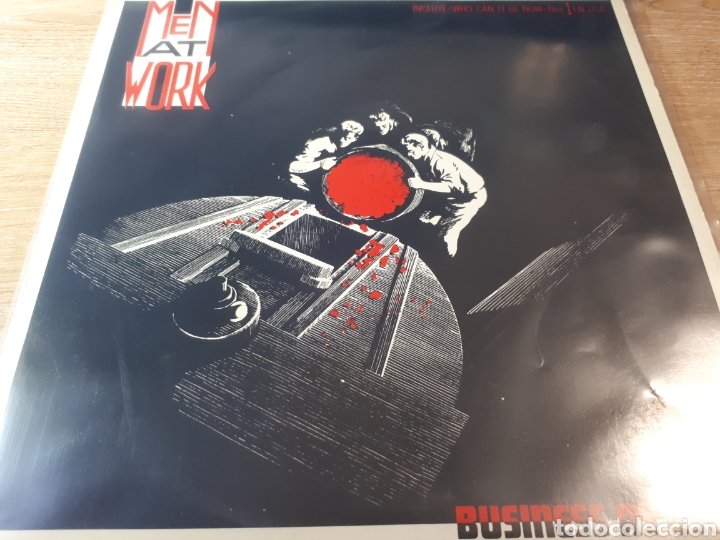 Discos de vinilo: MEN AT WORK BUSINESS AS USUAL - Foto 1