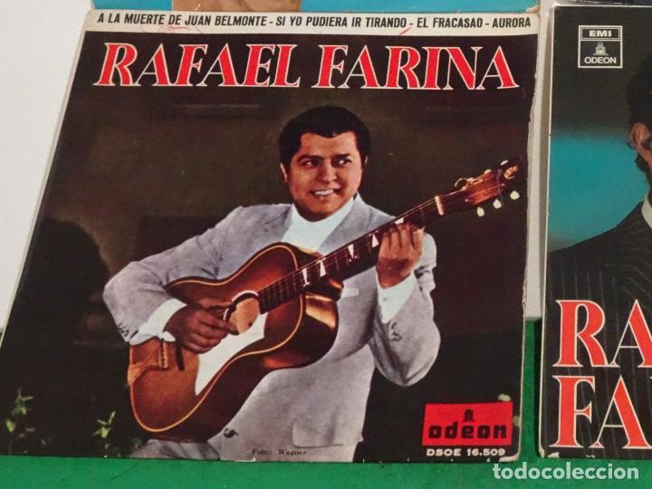 Discos de vinilo: LOTE DE 4 DISCOS DE RAFAEL FARINA - Foto 2