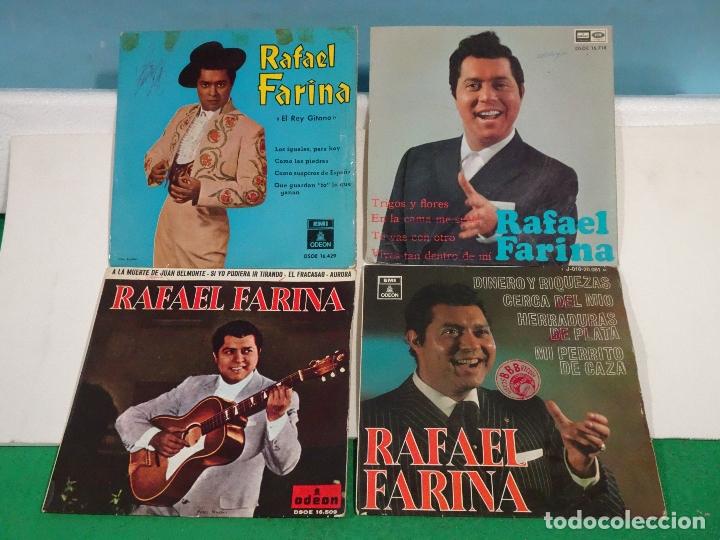 Discos de vinilo: LOTE DE 4 DISCOS DE RAFAEL FARINA - Foto 1