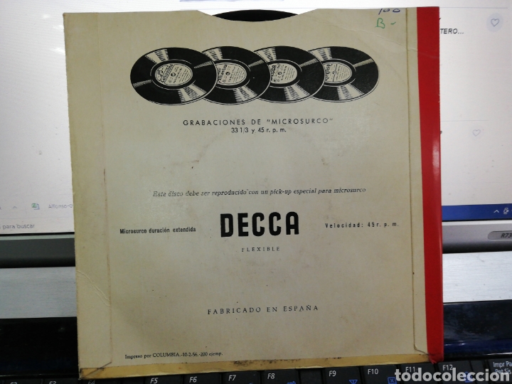Discos de vinilo: Frank chacksfield ep el tema de Jerry de candilejas + 2 - Foto 2