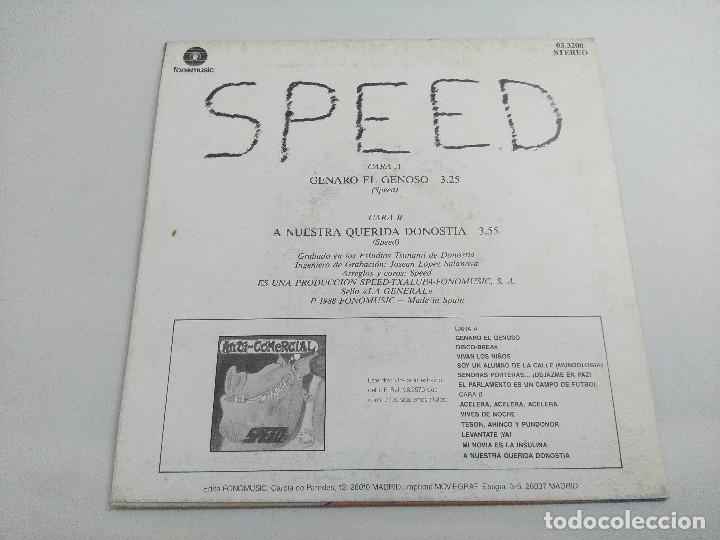 Discos de vinilo: SPEED/ANTI-COMERCIAL/SINGLE PUNK. - Foto 3