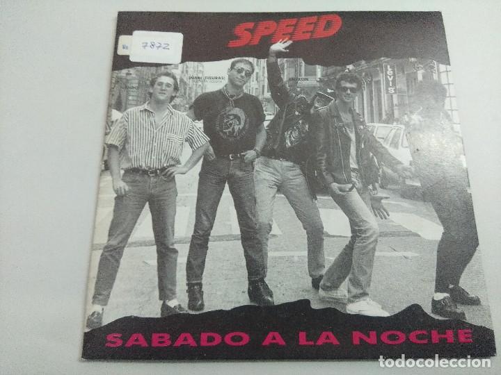 Discos de vinilo: SPEED/SABADO A LA NOCHE/SINGLE PUNK. - Foto 1