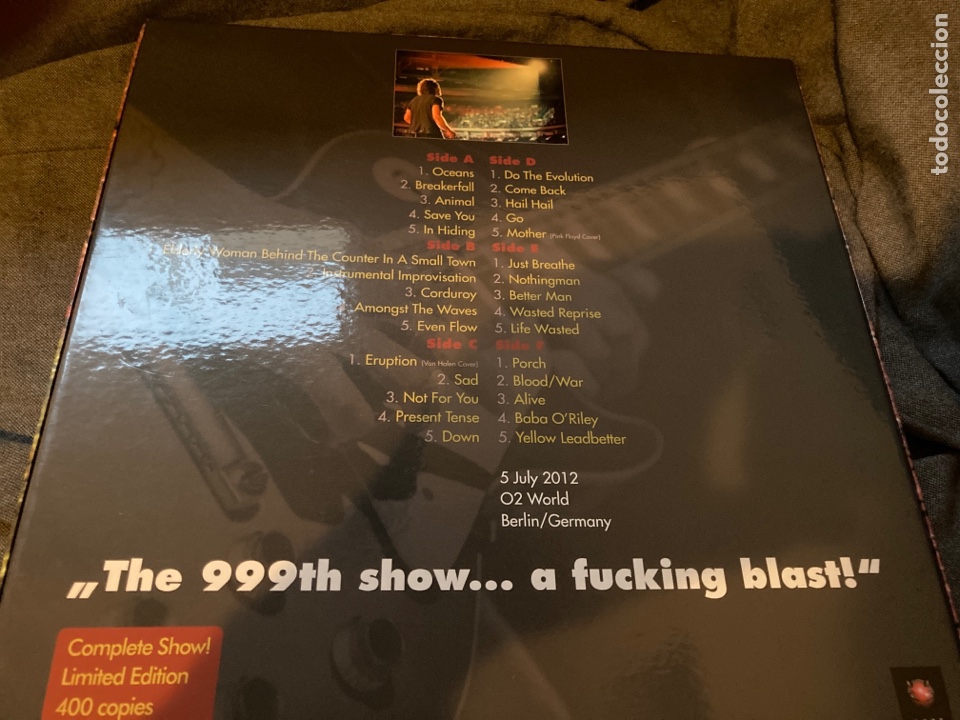 Discos de vinilo: Pearl jam Berl&iacute;n 2012 box - Foto 3