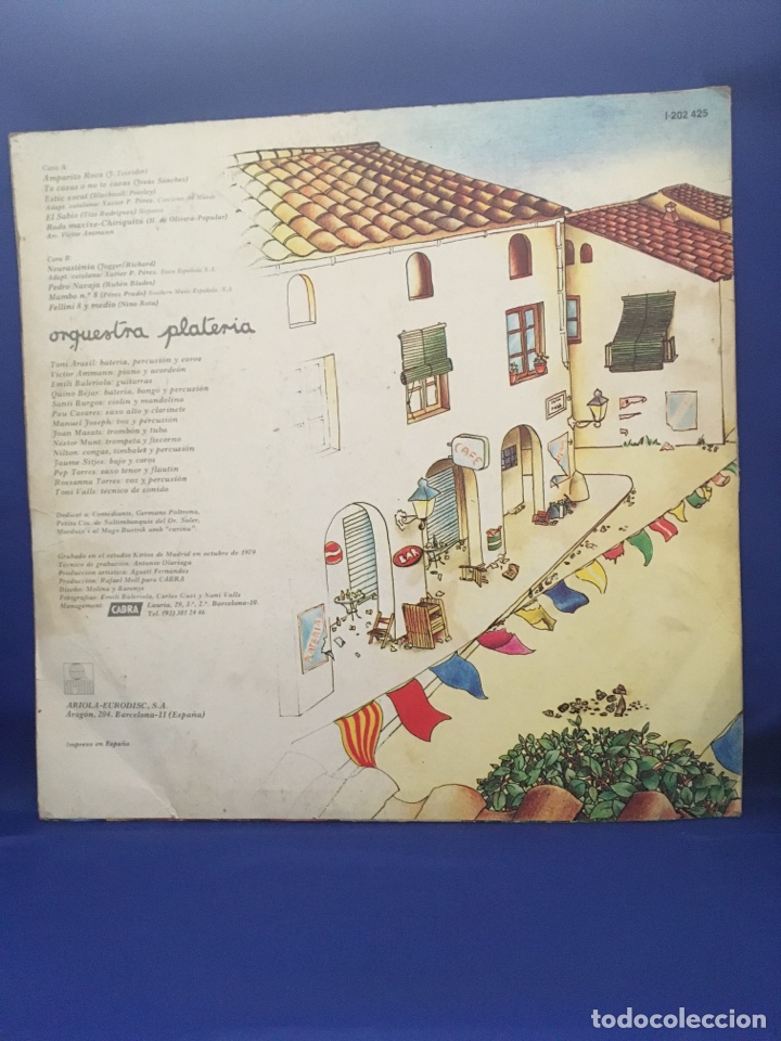Discos de vinilo: DISCO VINILO LP ORQUESTA PLATER&Iacute;A - Foto 2