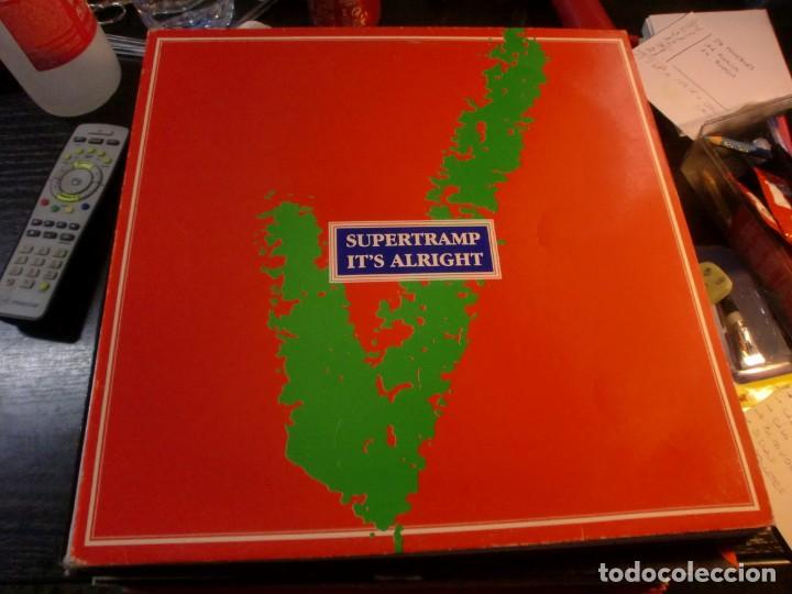Discos de vinilo: SUPERTRAMP - ITS ALRIGHT MAXI SINGLE SPAIN 1988 - Foto 1