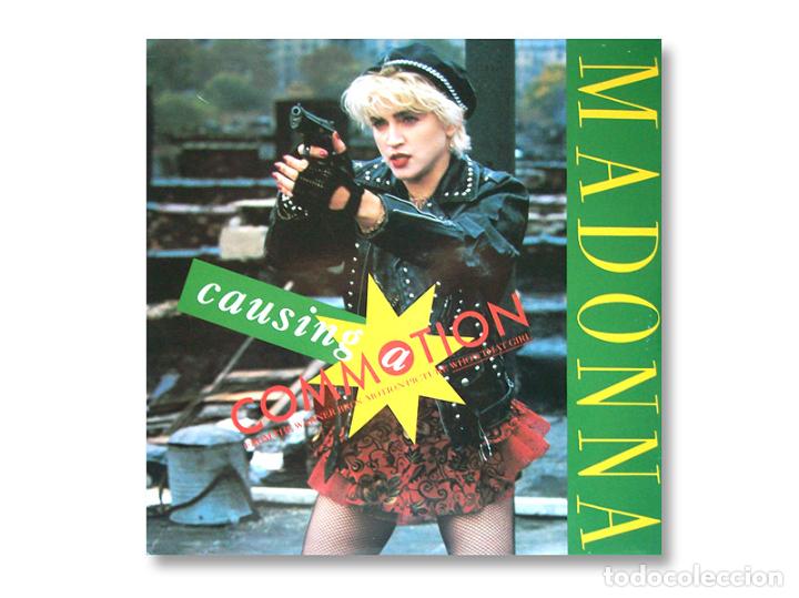 Discos de vinilo: MADONNA - MAXI SINGLE - CAUSING A COMMOTION - 1987 - SIRE RECORDS - Foto 1