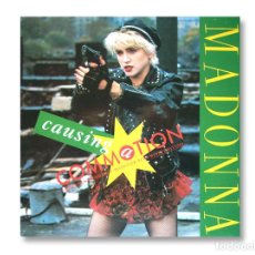 Discos de vinilo: MADONNA - MAXI SINGLE - CAUSING A COMMOTION - 1987 - SIRE RECORDS. Lote 253599555