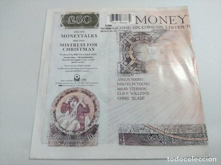 Discos de vinilo: AC DC/MONEYTALKS/SINGLE. - Foto 3