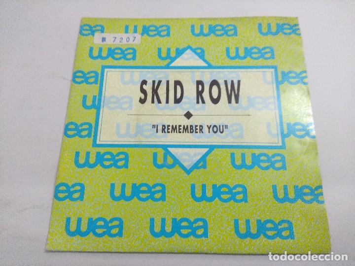 Discos de vinilo: SKID ROW/I REMENBER YOU/SINGLE PROMOCIONAL.