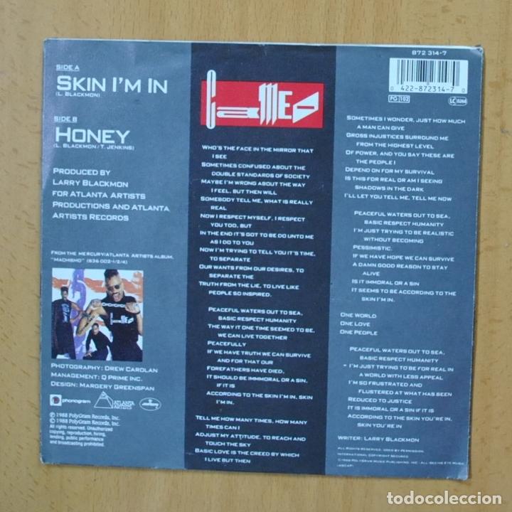Discos de vinilo: CAMEO - SKIN I&acute;M IN - SINGLE - Foto 2