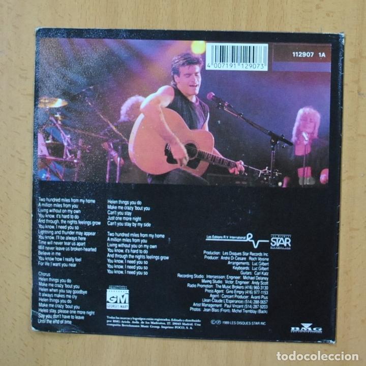 Discos de vinilo: ROCH VOISINE - HELENE - SINGLE - Foto 2