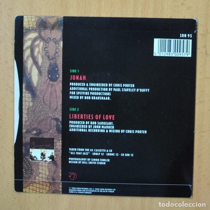 Discos de vinilo: JONAH - BREATHE - SINGLE - Foto 2