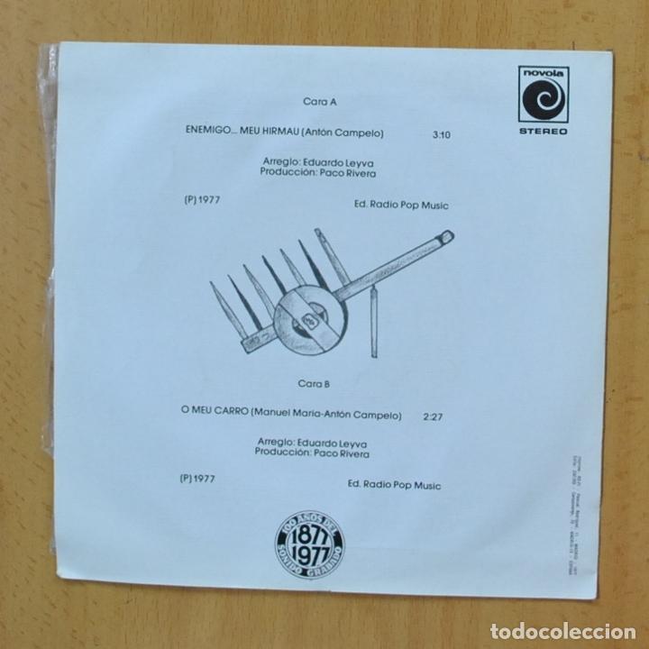 Discos de vinilo: O CARRO - MANIFESTO - SINGLE - Foto 2