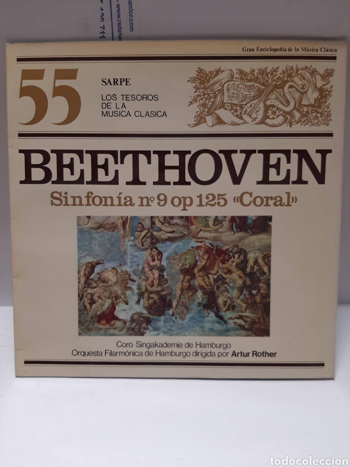 Disques de vinyle: VIN1213 Beethoven VINILO SEGUNDA MANO