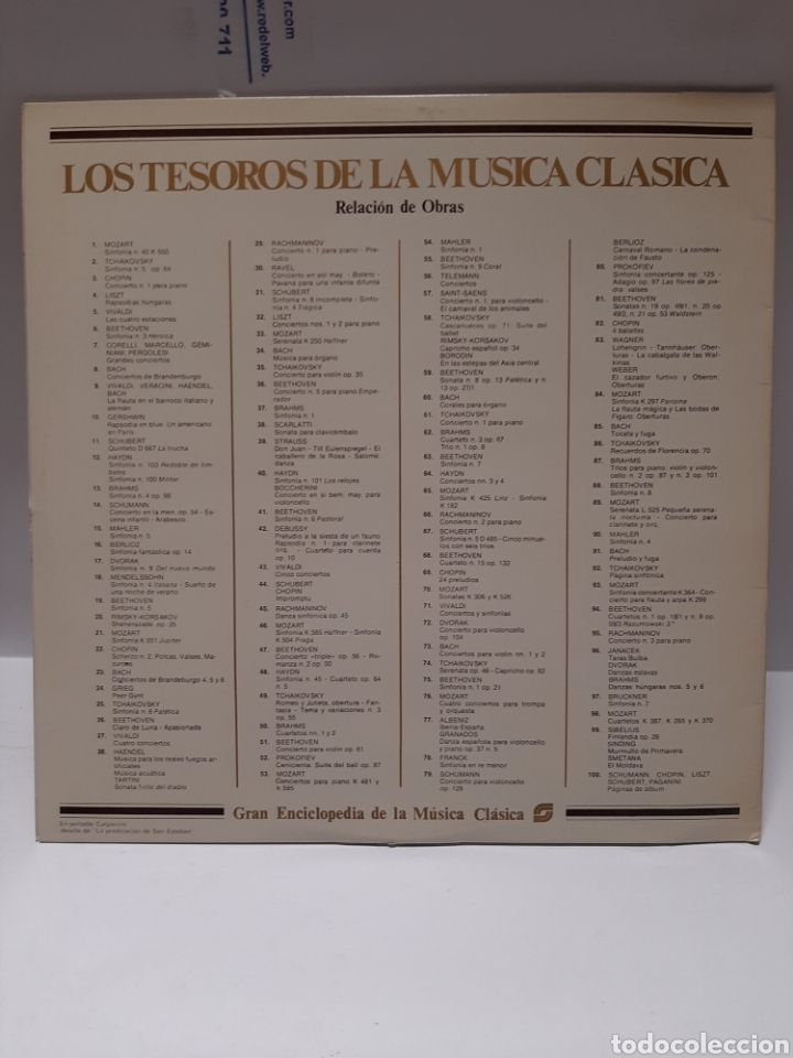 Discos de vinilo: VIN1221 Brahms VINILO SEGUNDA MANO - Foto 2