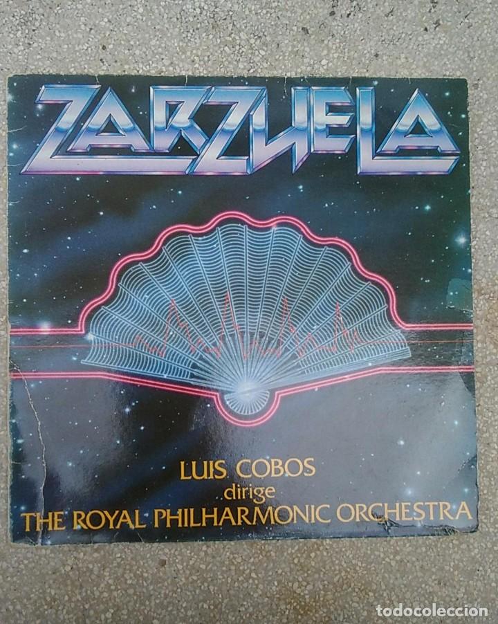 DISCO VINILO ZARZUELA LUIS COBOS DIRIGE THE ROYAL PHILARMONIC ORCHESTRA (Música - Discos - LP Vinilo - Clásica, Ópera, Zarzuela y Marchas)