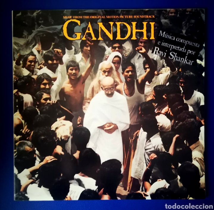 Discos de vinilo: GANDHI - RAVI SHANKAR - BSO - Foto 1