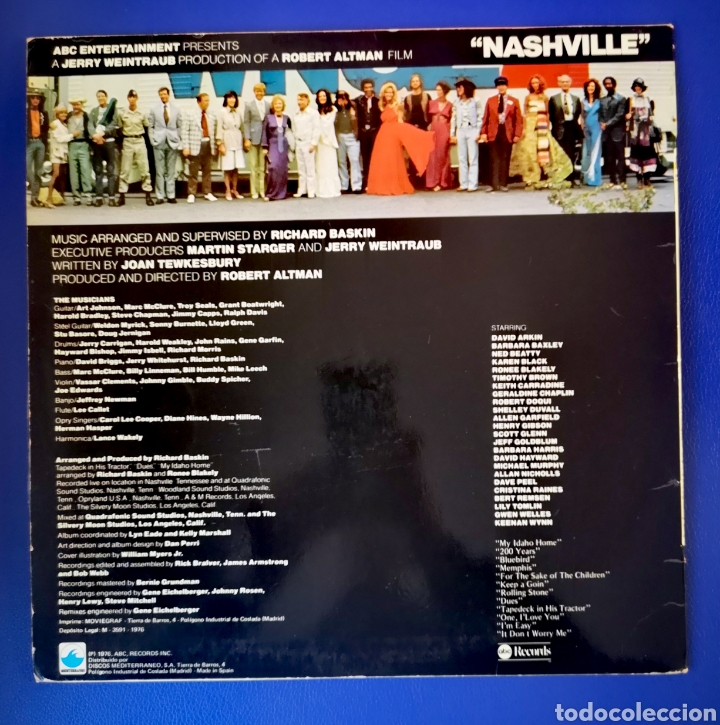 Discos de vinilo: NASHVILLE - LP - BSO - Foto 2