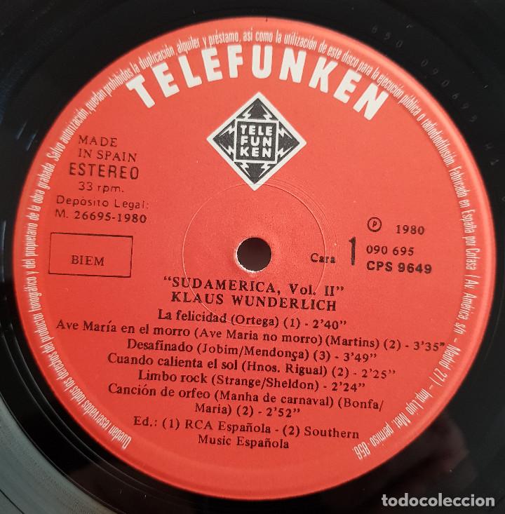 Discos de vinilo: klaus wunderlich. sudamerica - Foto 3