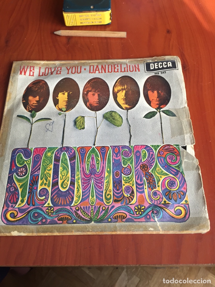 Discos de vinilo: Disco rolling stone we love you dandelion - Foto 2