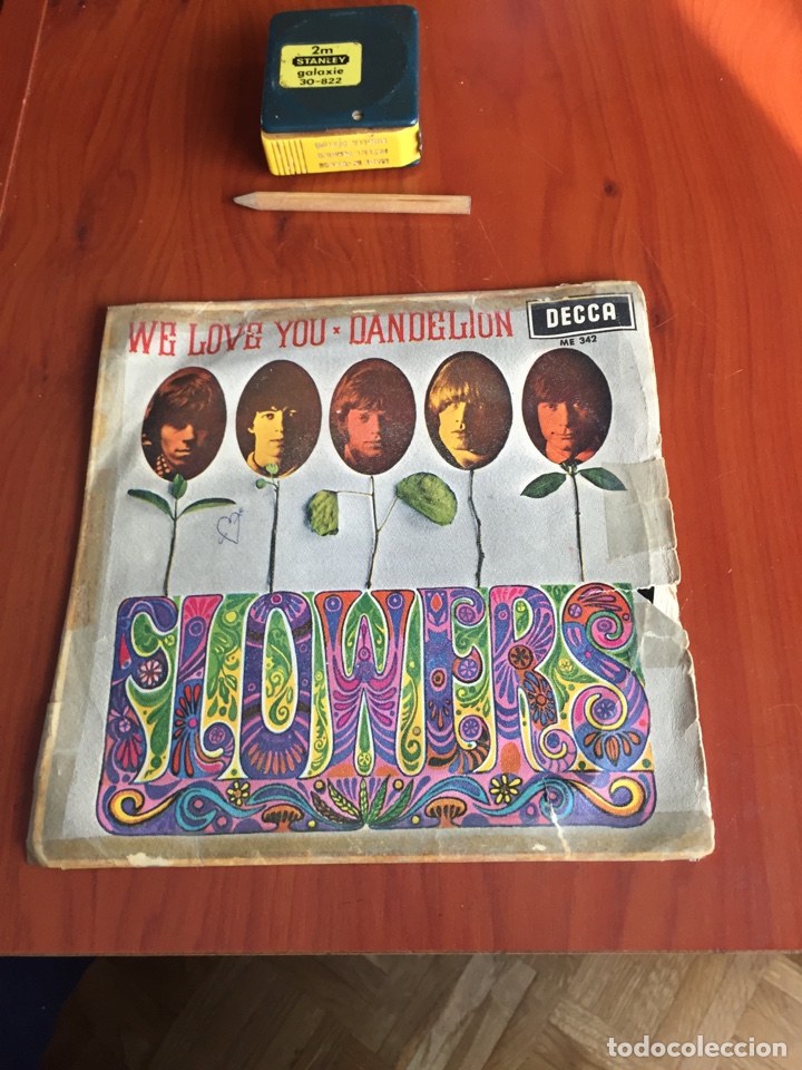 Discos de vinilo: Disco rolling stone we love you dandelion - Foto 1