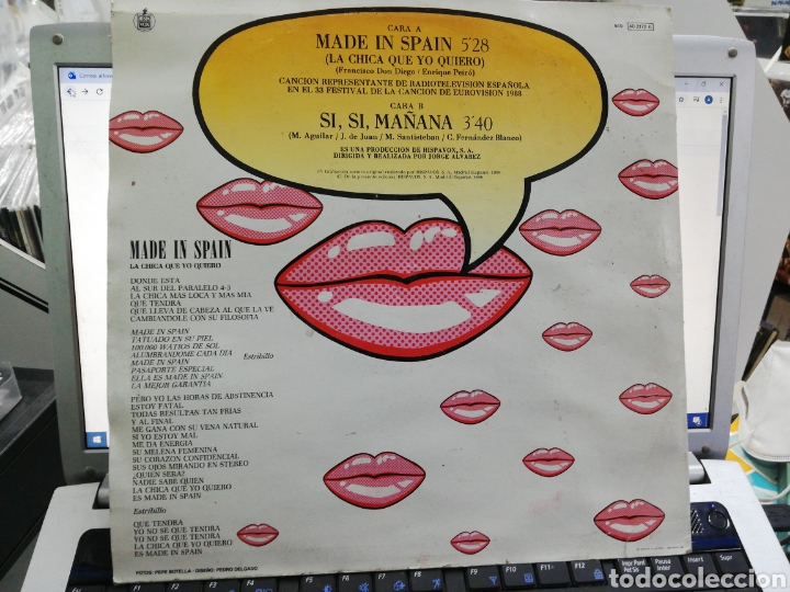 Discos de vinilo: La d&eacute;cada prodigiosa maxi made in spain 1988 - Foto 2