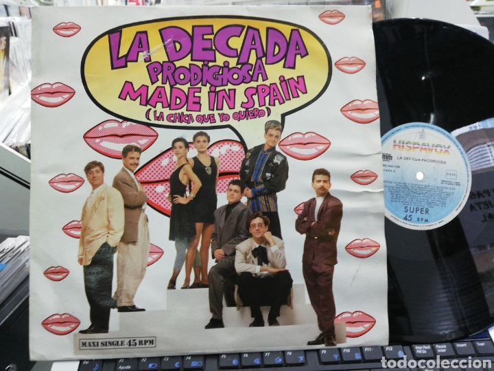 Discos de vinilo: La d&eacute;cada prodigiosa maxi made in spain 1988 - Foto 1