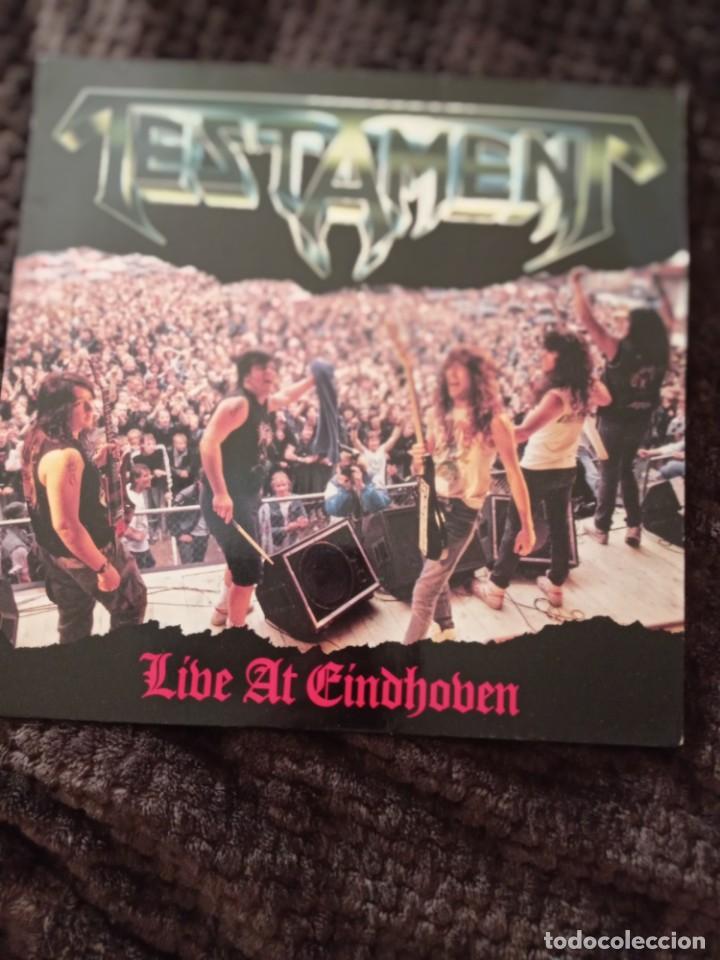 Discos de vinilo: TESTAMENT - LIVE AT EINDHOBEN LP - Foto 1