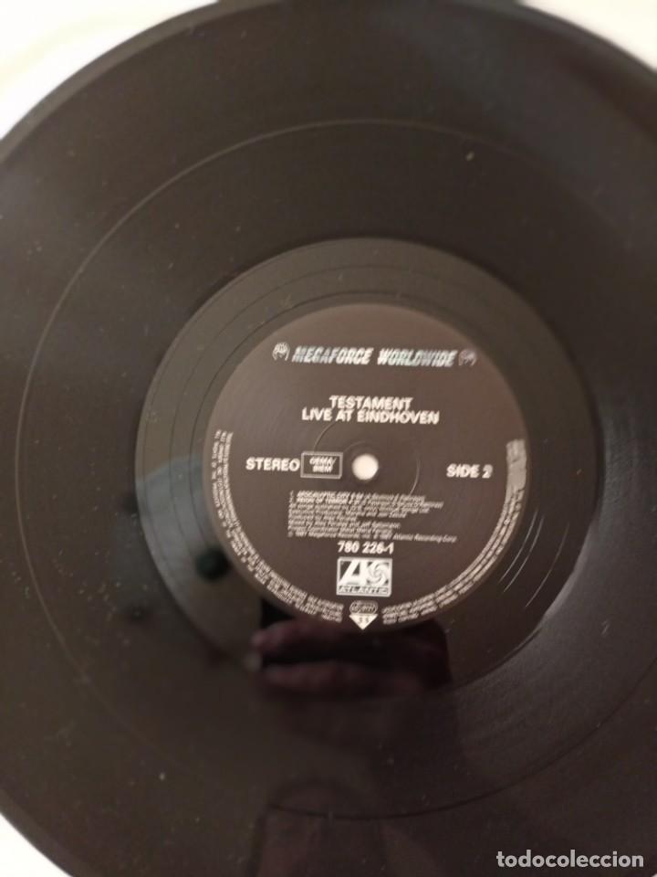 Discos de vinilo: TESTAMENT - LIVE AT EINDHOBEN LP - Foto 6